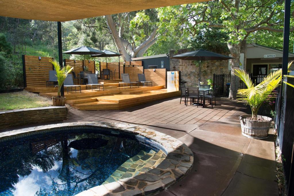فندق Adelaide Brownhill Creek Tourist Park المظهر الخارجي الصورة